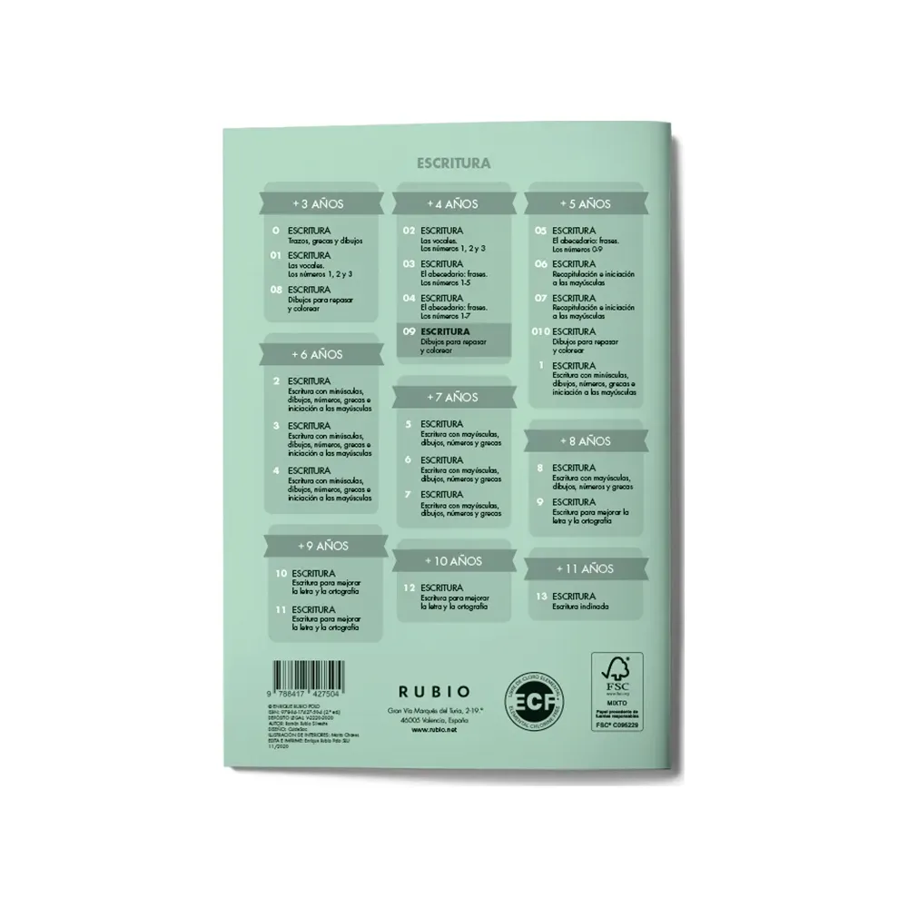 RUBIO C09 ESCRITURA