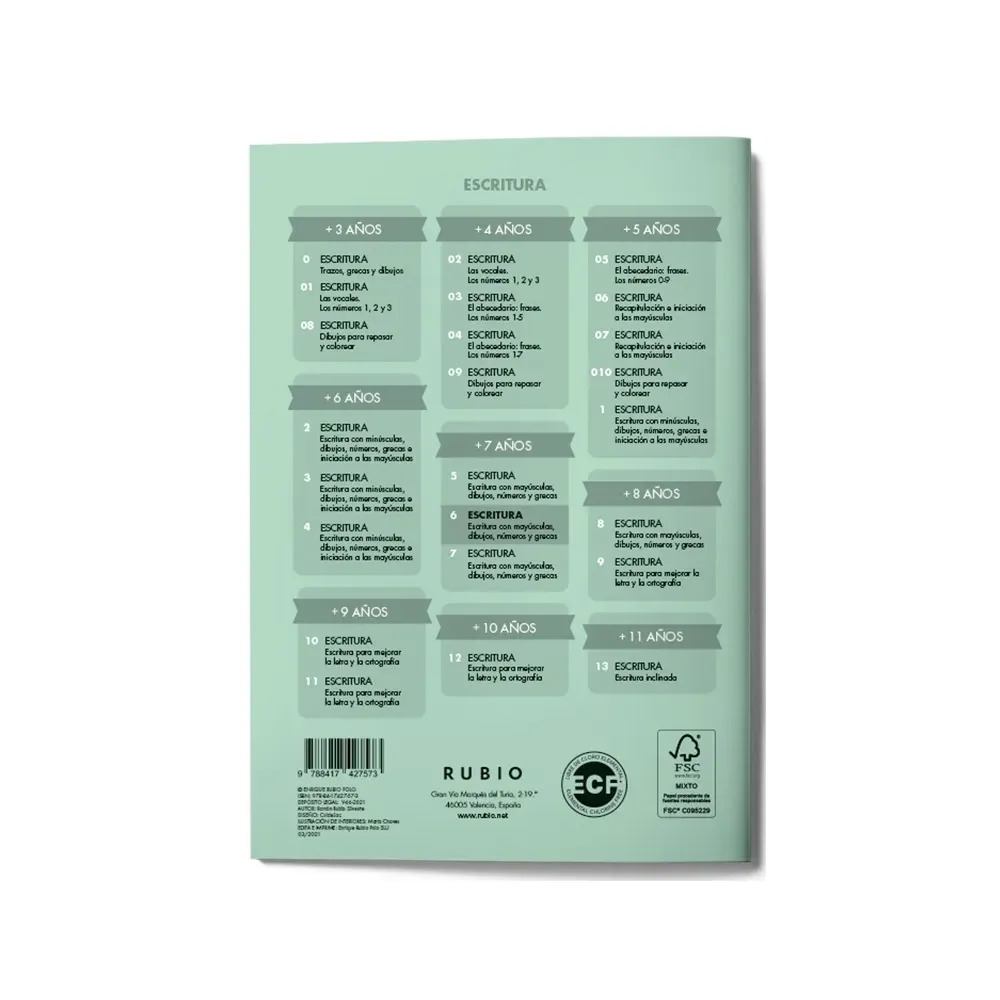 RUBIO C6 ESCRITURA