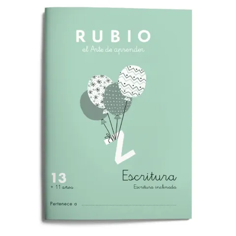 RUBIO C13 ESCRITURA