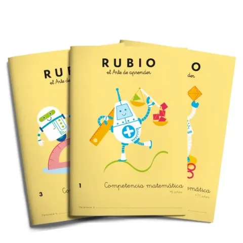 6 Cuaderno Rubio Colección Competencia matemática