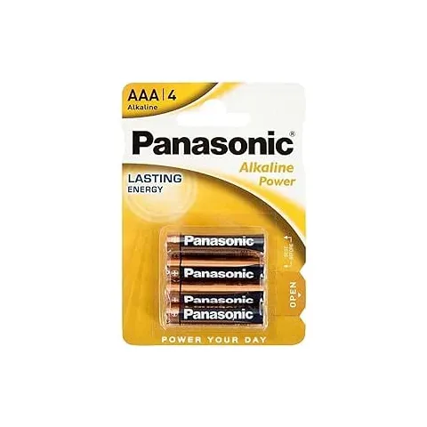 Panasonic LR 03 PAP 4 pilas alcalinas AAA 1,5 V