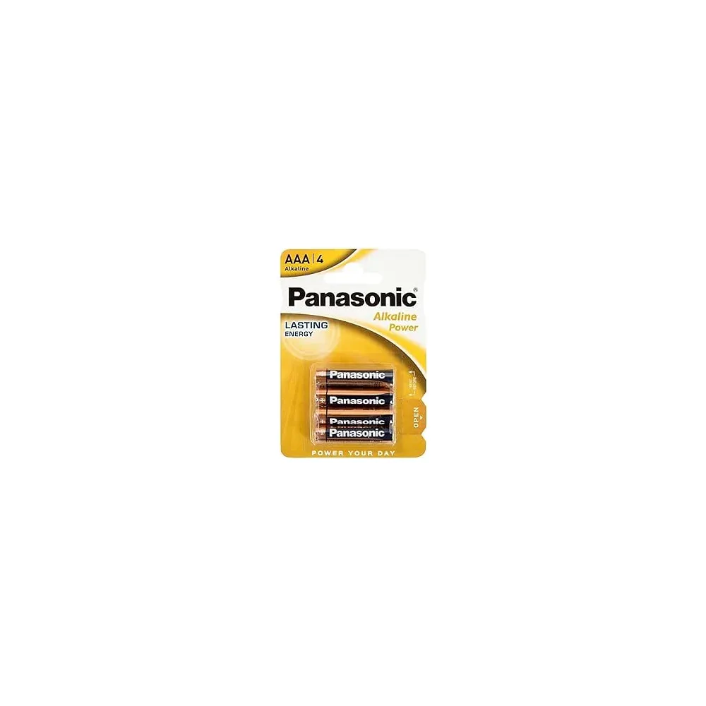 Panasonic LR 03 PAP 4 pilas alcalinas AAA 1,5 V