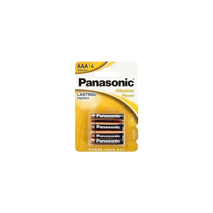 Panasonic LR 03 PAP 4 pilas alcalinas AAA 1,5 V