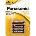 Panasonic LR 03 PAP 4 pilas alcalinas AAA 1,5 V