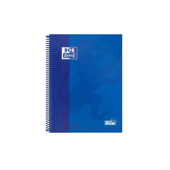 Pack de 5 Cuaderno Oxford Europeanbook 1 Tapa Extradura A4+, Azul