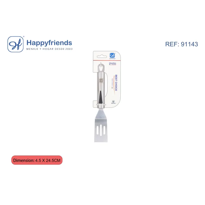 Espátula de Pastelería de Acero Inoxidable - Happy Friend, 4,5 × 24,5 cm