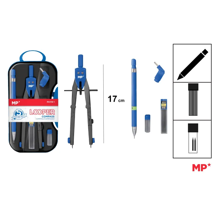 Comprar Online Compás MP Especial Looper 5 piezas Barato | Bazar24