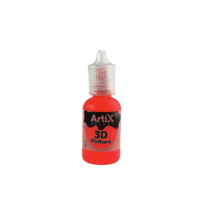 Pintura 3D Artix, 30 ml, Rojo