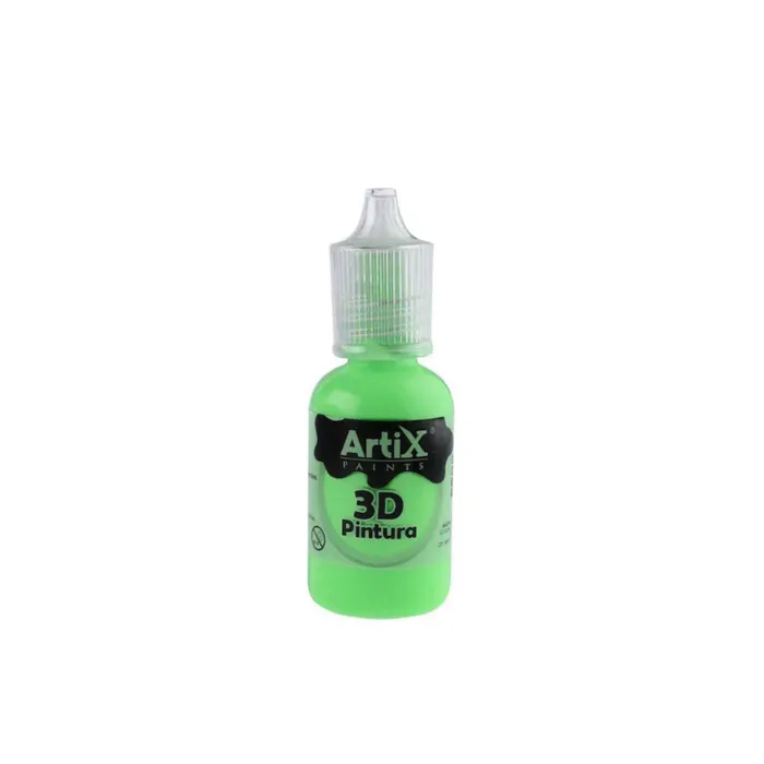Pintura 3D Artix, 30 ml, Verde manzana