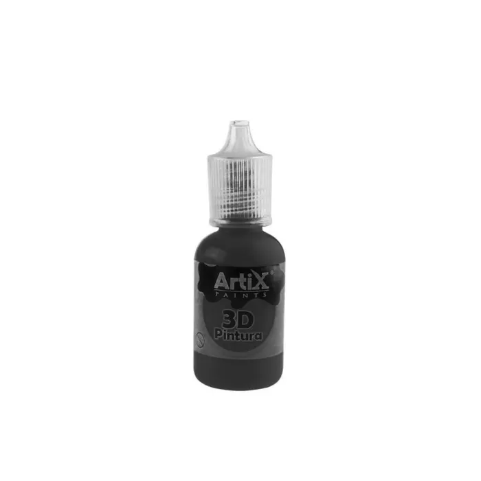 Pintura 3D Artix, 30 ml, Negro