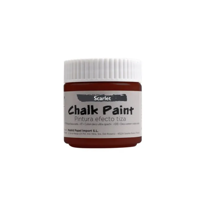 Pintura efecto tiza Artix, 100 ml, Escarlata