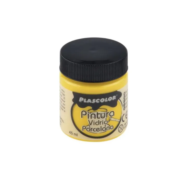 Pintura para vidrio y cerámica Artix, 45 ml, Amarillo
