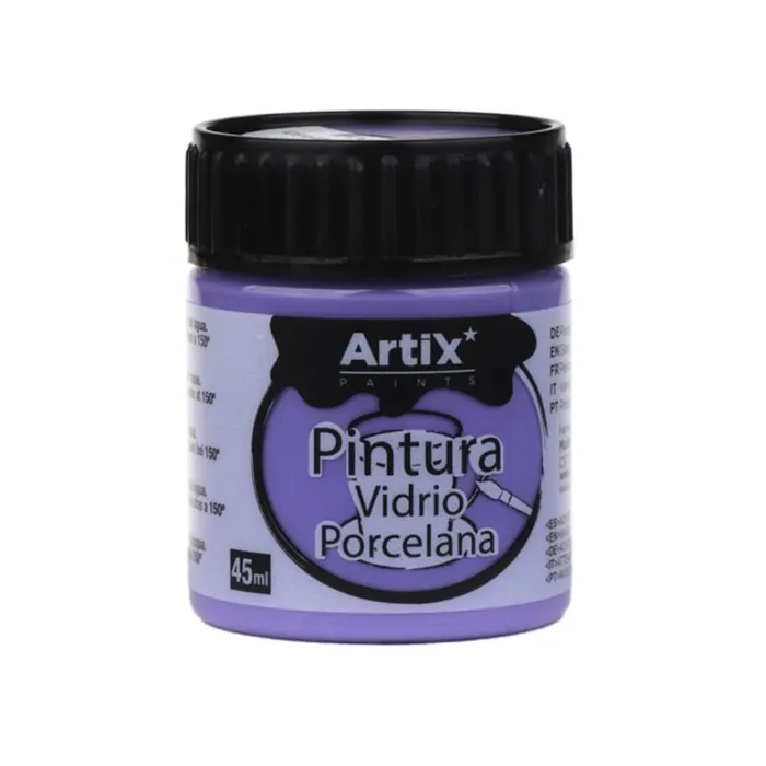 Pintura para vidrio y cerámica Artix, 45 ml, Púrpura
