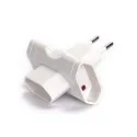 Adaptador europea Plana de 3 conectores - AIGOSTAR