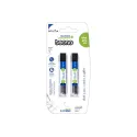 Recambio Tecno 12 Minas HB 0.5mm Pack de 2, Calidad Pryma