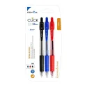 Bolígrafo de Clic 1mm 3pz - Pryma