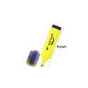 Subrayador Amarillo Fluorescente Cabeza Plana 2/5mm