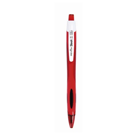 Bolígrafo de Clic de Gel 1.0mm Rojo - Pryma