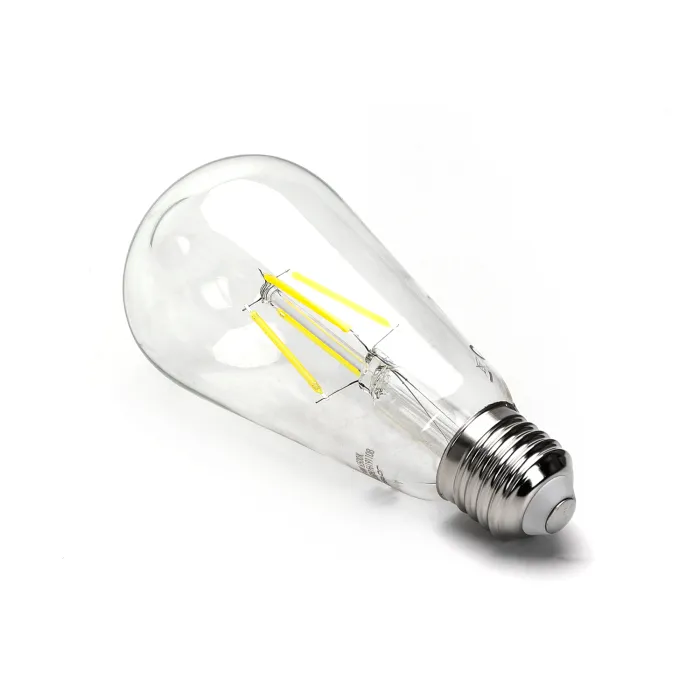 Bombilla de filamento LED ST64 8W E27 6500K 1050lm - AIGOSTAR