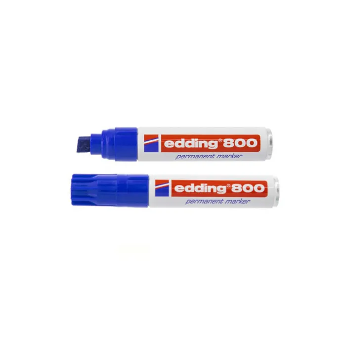 Marcador Permanente 800 - Edding, 3 azul