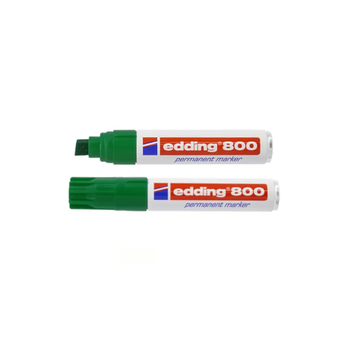 Marcador Permanente 800 - Edding, 4 verde