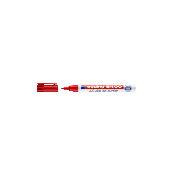 Marcador de CD/DVD/BD 8400 - Edding, 2 rojo
