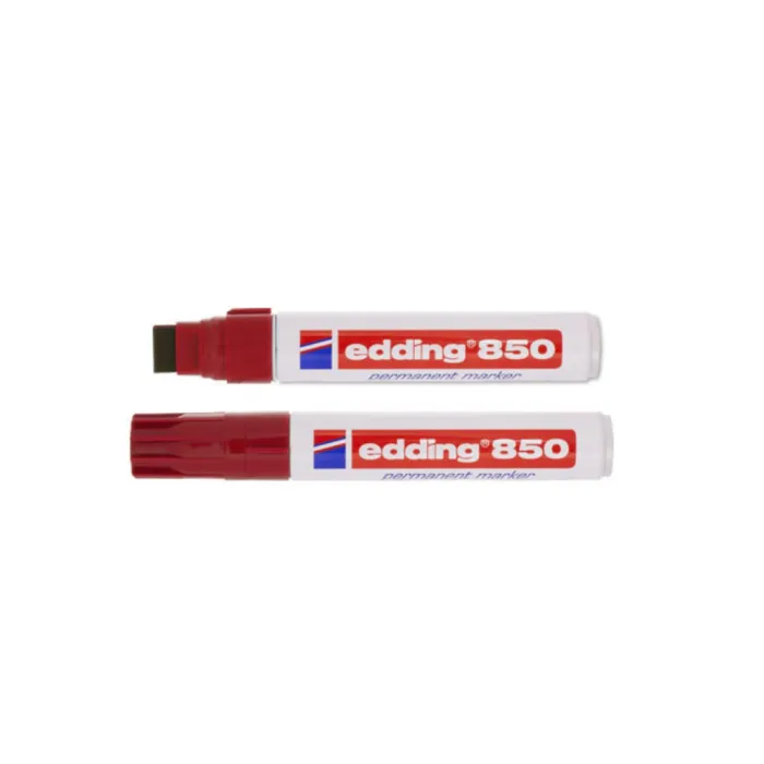 Marcador Permanente 850 - Edding, 2 rojo