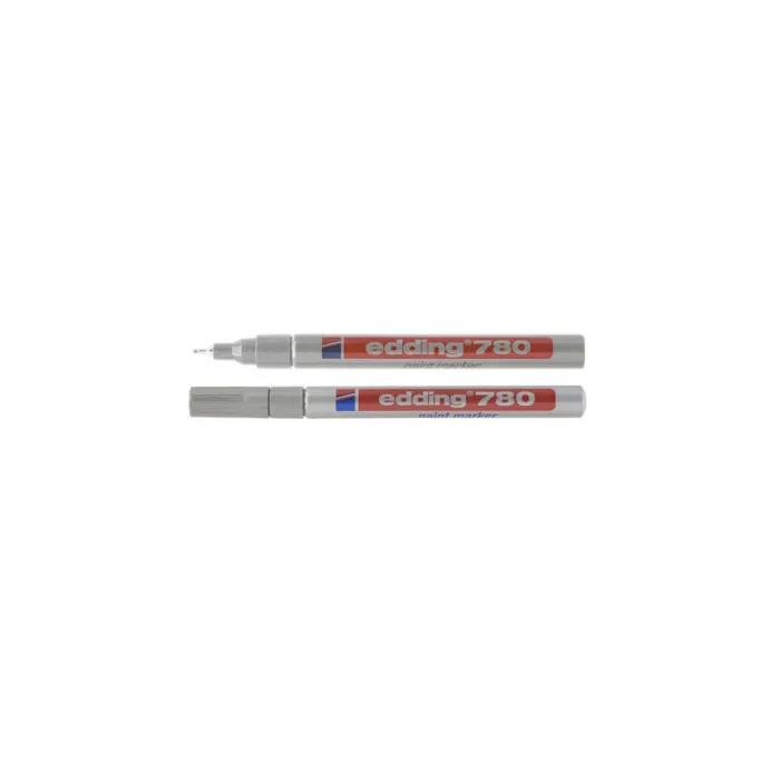 Marcador de Tinta Opaca 780 - Edding, Plata