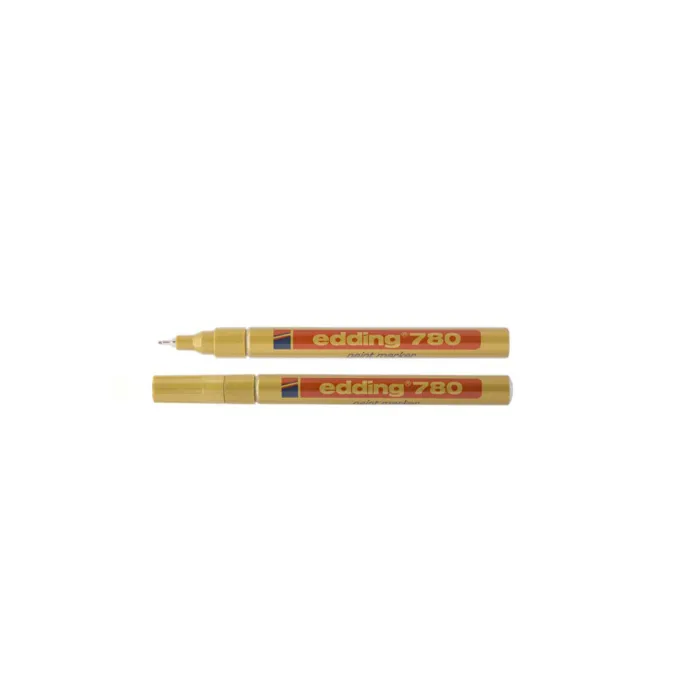 Marcador de Tinta Opaca 780 - Edding, Oro