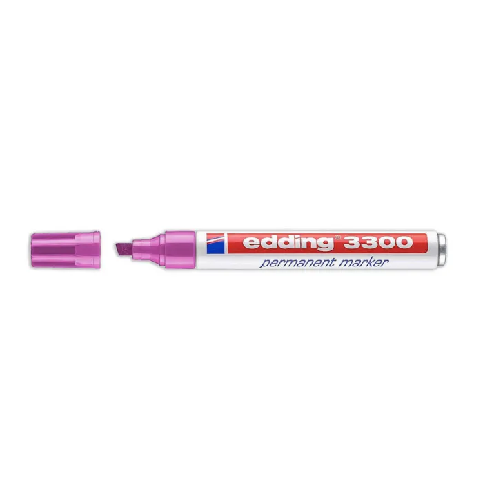 Marcador Permanente 3300 - Edding, 20 magenta