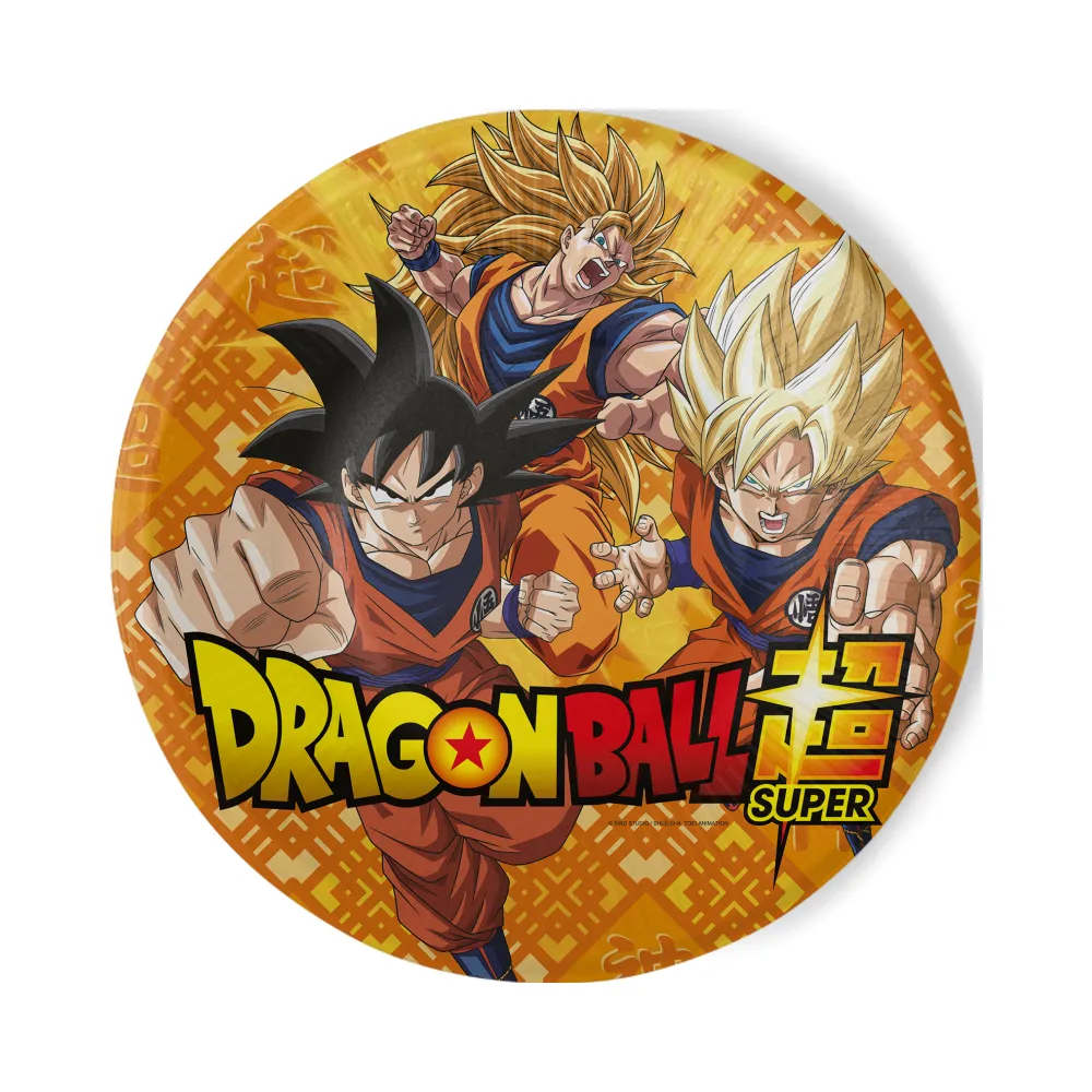 8 Platos Dragon Ball 23 Cm