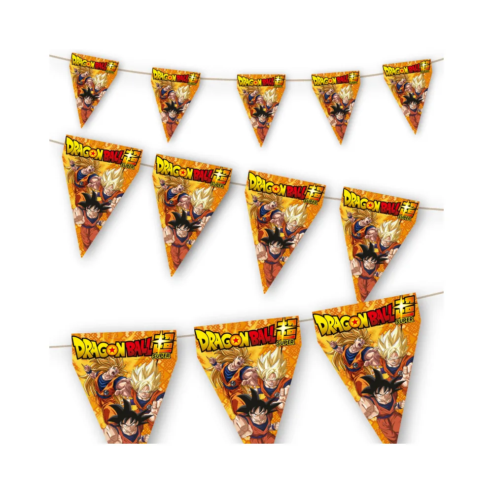 Banderín Dragon Ball 3M 9 TRIANGLES 20X30CM