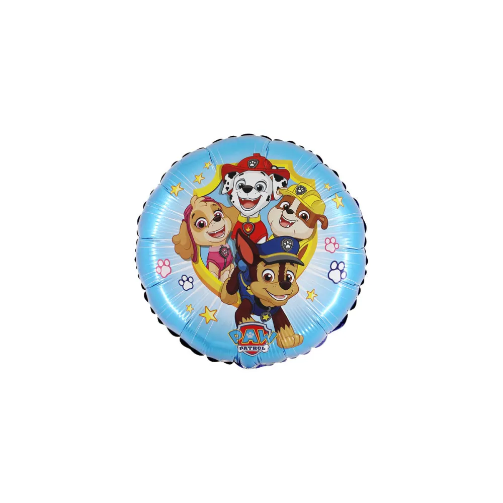GLOBO FOIL AZUL 46CM PATRULLA CANINA