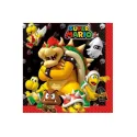 20 SERVILLETAS SUPER MARIO 33CM 2CAPAS