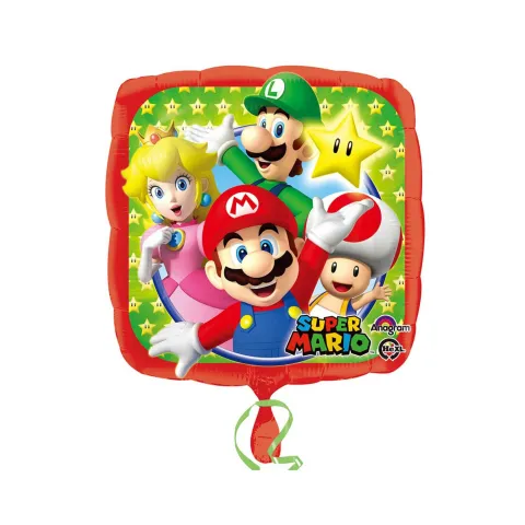 GLOBO FOIL SUPER MARIO 43CM