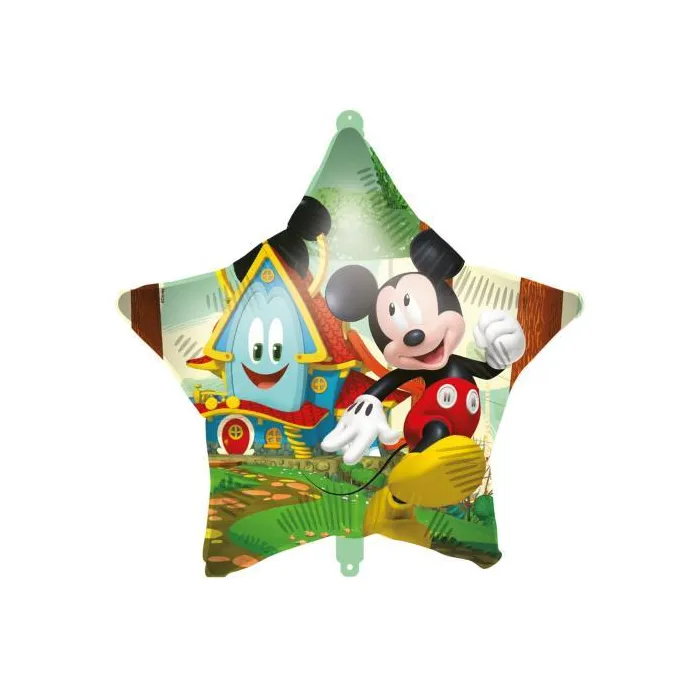 GLOBO MYLAR ESTRELLA MICKEY ROCH THE HOUSE 46CM