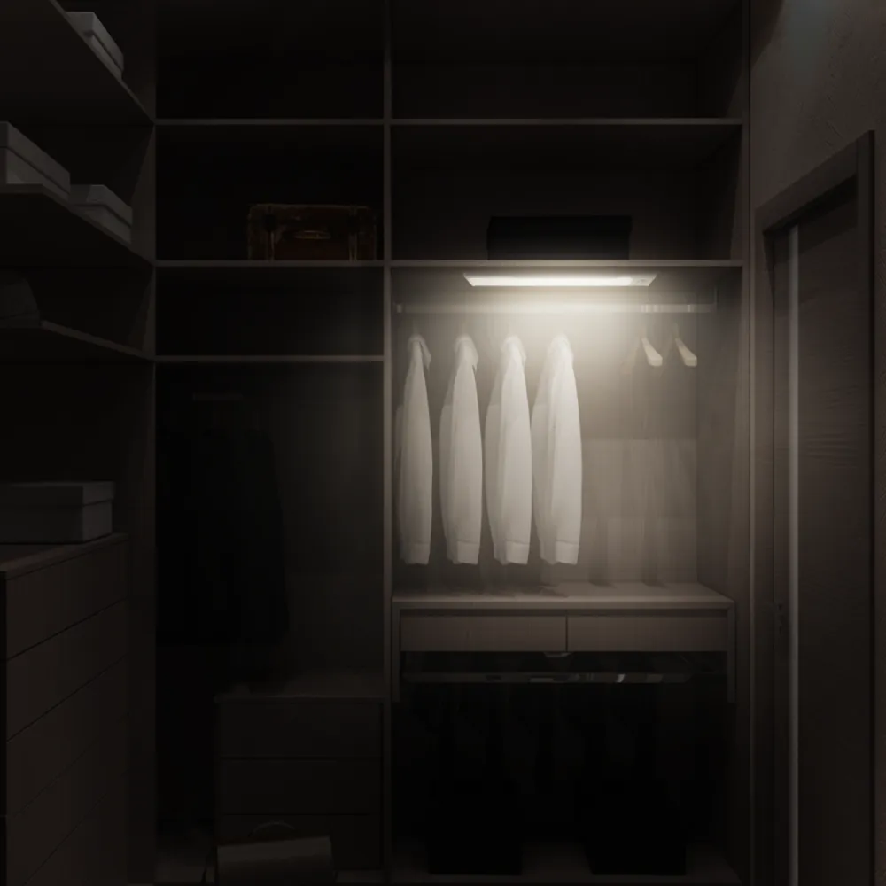 Lámpara de armario con sensor LED 1.5W 6500K - AIGOSTAR