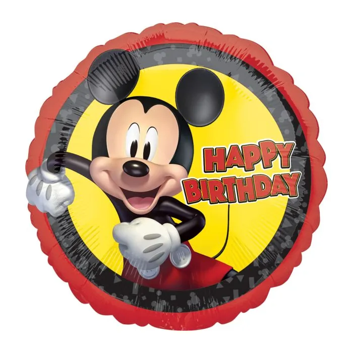 GLOBO FOIL MICKEY MOUSE FOREVER HBD 43CM