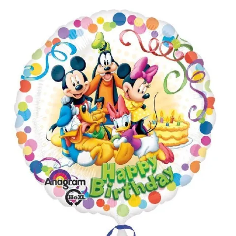 GLOBO FOIL MCKEY FRIENDS PARTY 43CM