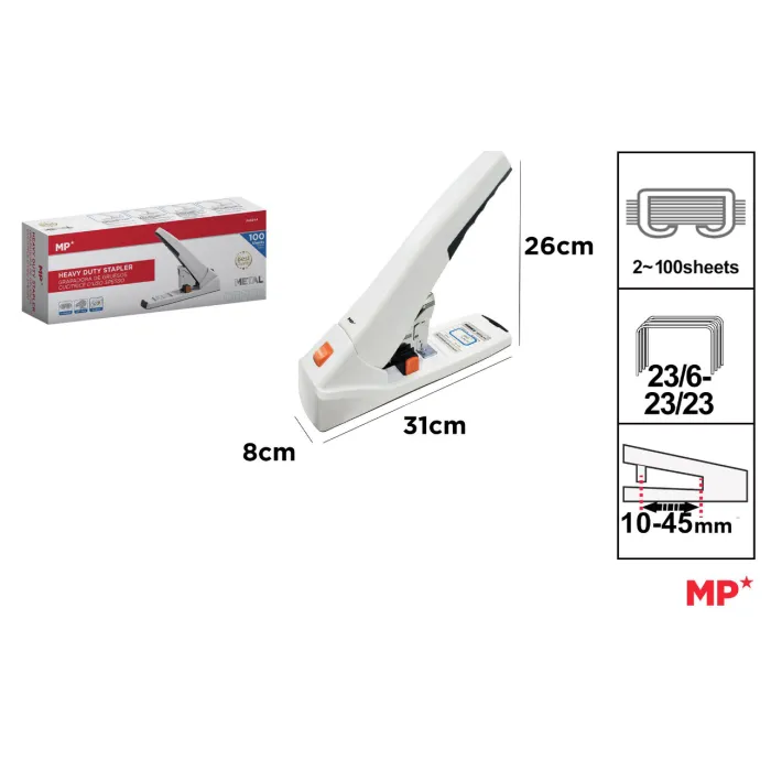 Grapadora de Gruesos 23/6 23/13 - Potente y Versátil  MP