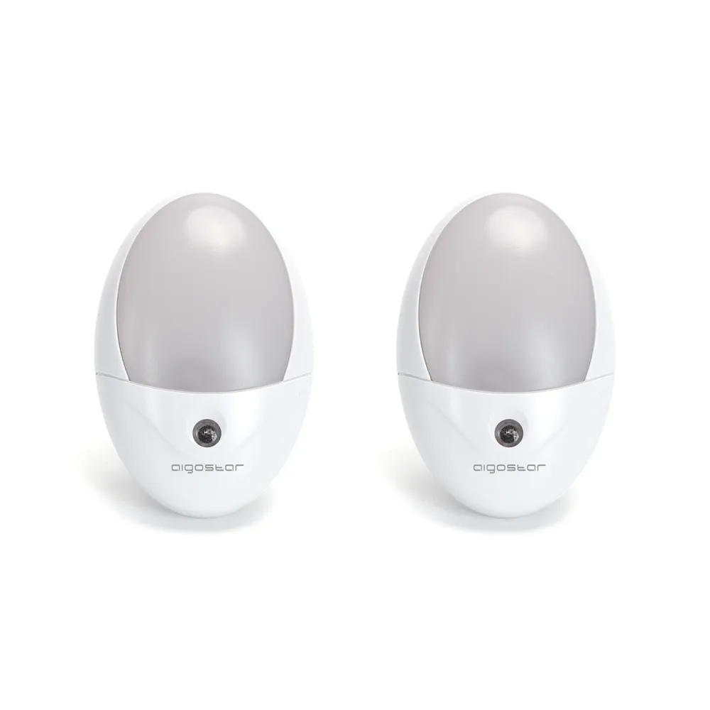 Luz LED nocturna con sensor de Movimiento 1W 6500K Pack de 2 - AIGO...