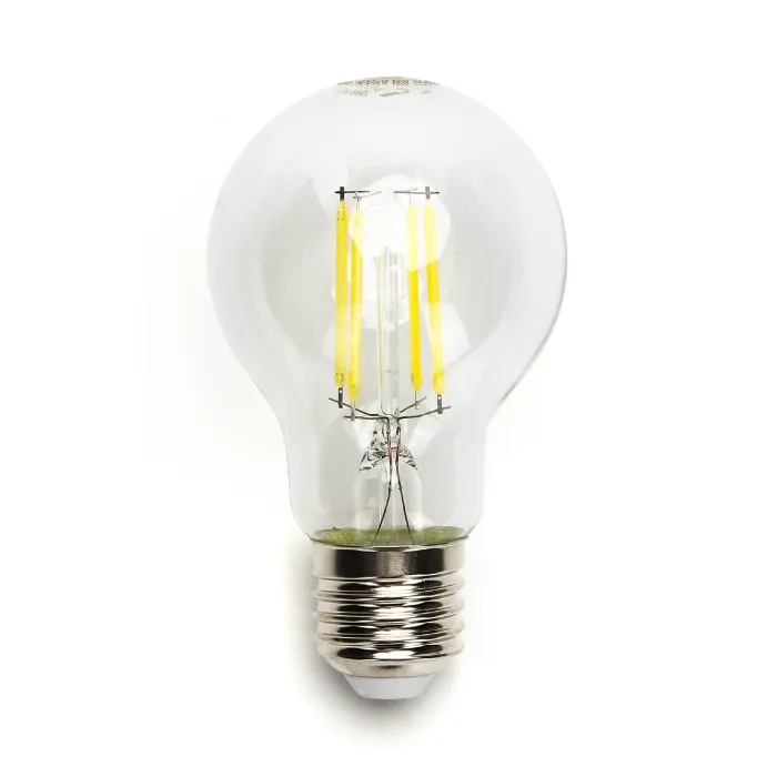 Pack 5 Bombilla de filamento LED A60 8 W E27 - Aigostar, Fria 6500K