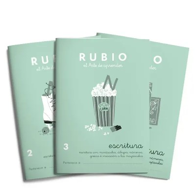 "Cuadernos Rubio en Bazar24: Escritura, Caligrafía y Estimulación Cognitiva | Mejora Tus Habilidades con Nuestros Productos"